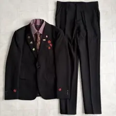 90s ダブルスーツ YSLネクタイ シャツ ピンズ 豪華5点セット 90s ダブルスーツ YSLネクタイ シャツ ピンズ 豪華5点セット 【公式通販】