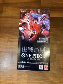 ONE PIECEカードゲーム 決戦の刻 ボックス GEO当選品 テープあり | Mercari
