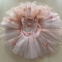 子供用 ピンク チュチュドレス
