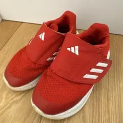中古⭐︎アディダス キッズスニーカー 16㎝　赤