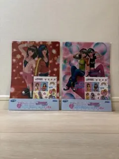 ラブandベリー 一番くじ クリアファイル＆ステッカー