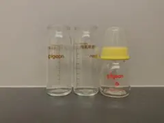 ⭐︎Pigeon 母乳実感　直付け　2本＋おまけ50㎖瓶⭐︎