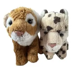 ナショナルジオグラフィックぬいぐるみ 2体セット20cm トラヒョウ　LELLY