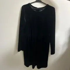 GapKids 黒 長袖 ワンピース