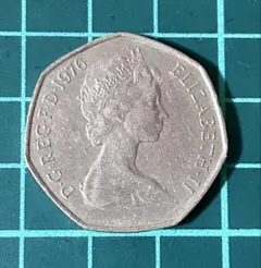 イギリスコイン 50ペンス硬貨 1997年 - メルカリ