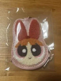 パワーパフガールズ ブロッサム サガラ刺繍 コインケース