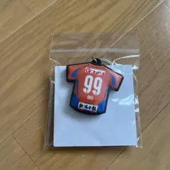 ユニフォーム型 ラバーキーホルダー #99 小野裕二