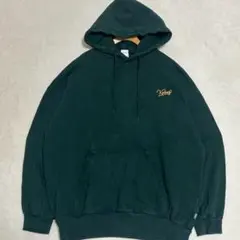 Keboz ケボズ スウェットパーカー グリーン Lサイズ バックサークルロゴ