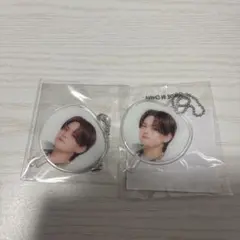 ヨシ TREASURE HELLAGAIN ペンミ カプセルトイ ミニうちわ