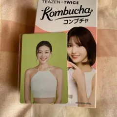 TWICE コンブチャ　トレカ　ジヒョ　日本パッケージ　TEAZEN JIHYO