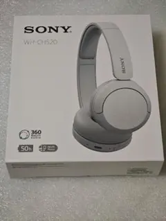 新品 ソニー WH-CH520 ホワイト 白 ワイヤレスヘッドフォン
