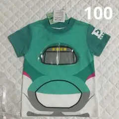 新品　新幹線　はやぶさ　半袖　Tシャツ　キッズ　100
