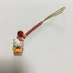 平成レトロ】ハローキティ ストラップ 北海道 2003 ジップバッグ付
