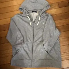 Polo Ralph Lauren グレー フルジップパーカー Lサイズ