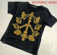 HYSTERIC MINI　半袖Tシャツ　綿100%　日本製　ヒスミニ　黒のサムネイル
