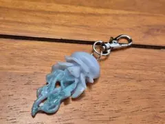 クラゲ型チャーム 青と白