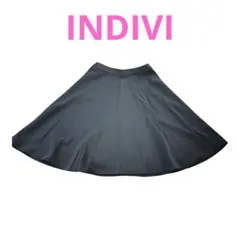 未使用品 スカート 38 INDIVI グレー