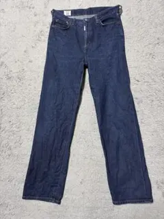 SOMETHING ストレートデニムパンツ W64