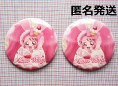 全プリキュア展 缶バッジ キュアラブリー/ハピネスチャージプリキュア