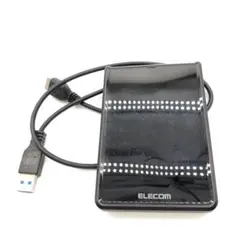 【極美品】エレコム HDD ポータブルハードディスク 1TB USB3.0 K