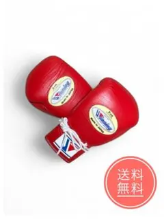 新品未使用品　Winning ボクシンググローブ 8oz レッド(プロ試合用)のサムネイル