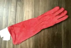 新品ヴィヴィアンウエストウッド　スエード革ロング手袋21㎝