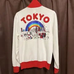 希少サイズ・デザイン☆アディダス 刺繍 日の丸 TOKYO トラック 