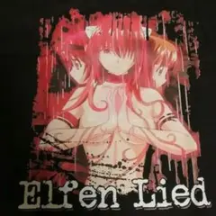 Elfen Lied Tシャツ ブラック エルフェンリート XLサイズ
