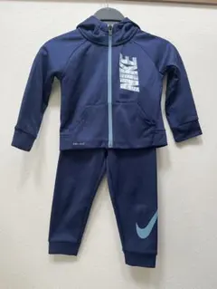 Nike DRI-FIT ジャージ上下セット 90〜95cm 3T ネイビー