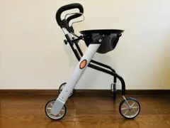 ［美品]竹虎レッツゴーミニ　折りたたみ式 室内専用歩行器(トレイ 、取説有り)のサムネイル
