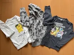 《120㌢》ポケモン　トレーナー・パーカー・ロンT★3点セット