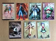 ☆ワンピース☆ ウエハースカード　7枚 まとめ売り