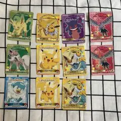 丸美屋 ポケモンカレー　シール 11枚セットのサムネイル