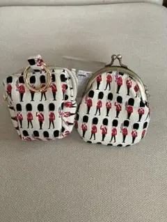 ミニミニポーチとミニがま口財布2点セット
