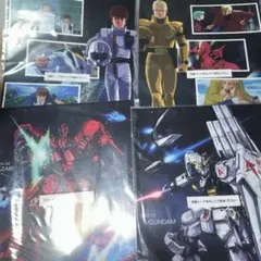 ぐ*る様 1番くじ 機動戦士ガンダム クリアポスター νガンダム サザビー　4点