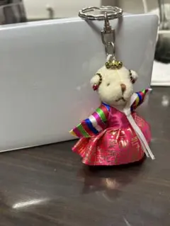 チマチョゴリ クマ キーホルダー