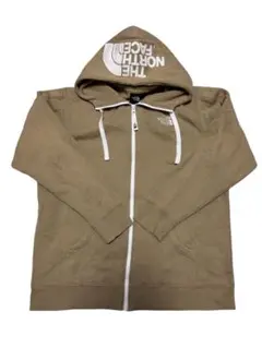 THE NORTH FACE ベージュ フルジップパーカー XL