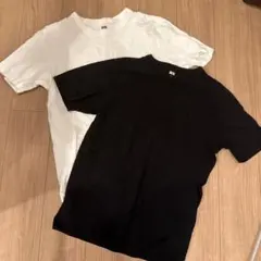 UNIQLO U Tシャツ Lサイズ 黒と白セット
