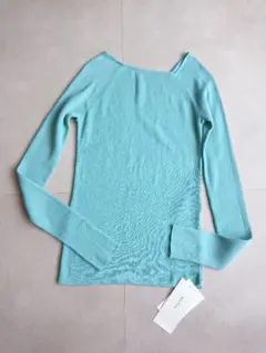 未使用Mila Owenドレープ デザインオフショルニットプルオーバー