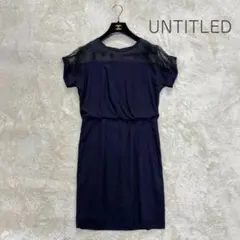 新品✨️UNTITLED　アンタイトル　ワンピース　レディース　半袖　フォーマル