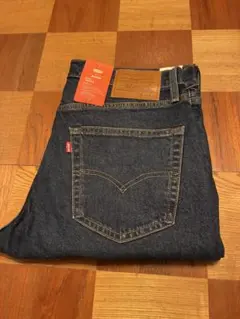 【新品】Levi’s 502 テーパード ダークインディゴ W34ストレッチ