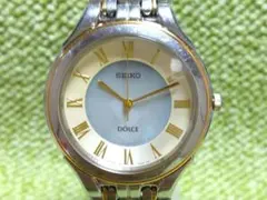 稼働品☆SEIKO DOLCE SOLAR V137-0AL0メンズ腕時計シェル - メルカリ