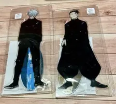 呪術廻戦　五条悟　夏油傑　アクリルMEGAフィギュア　アクリルスタンド　高専時代