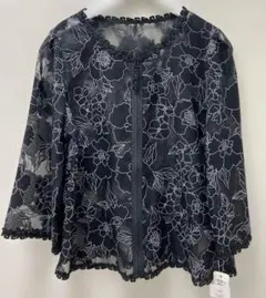 ✨スーパービューティー 花柄レース カーディガン ✨50%OFF ✨