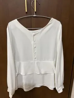 ROPÉ PICNIC 2WAYペプラムブラウス