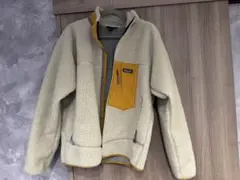 patagonia フリースジャケット クリーム・イエロー