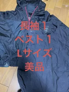 ワークマン　WindCore 空調服 ベスト 長袖　ブラック　Lサイズ