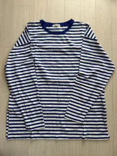 studio CLIP ボーダー長袖Tシャツ M