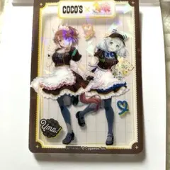 coco’s ウマ娘　ヒシミラクル　ダンツフレーム　シークレットクリアカード