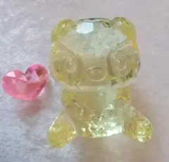 黄色　ぶた　◇アクリルアイス　アクリルストーン　置物◇